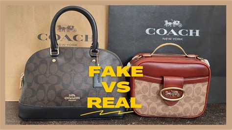 how can you tell real coach bag from fake|identifying authentic coach handbags.